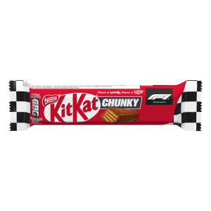 Formula 1 x KITKAT Chunky suklaa-vohvelipatukka 40 g